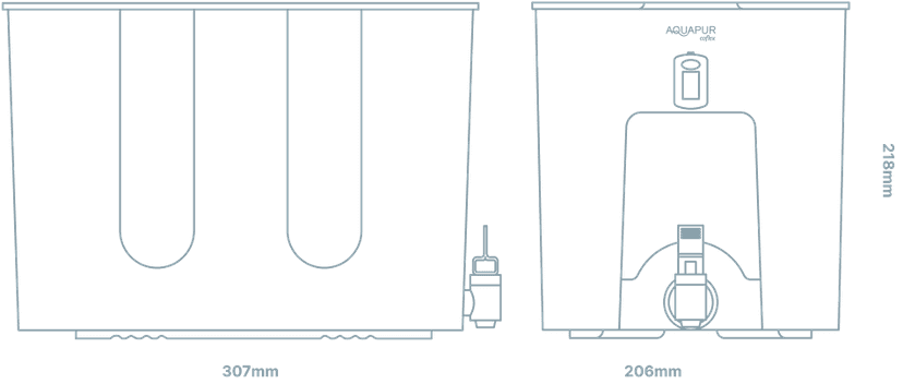Purificador de Agua Avanzado Portátil 8.5 L